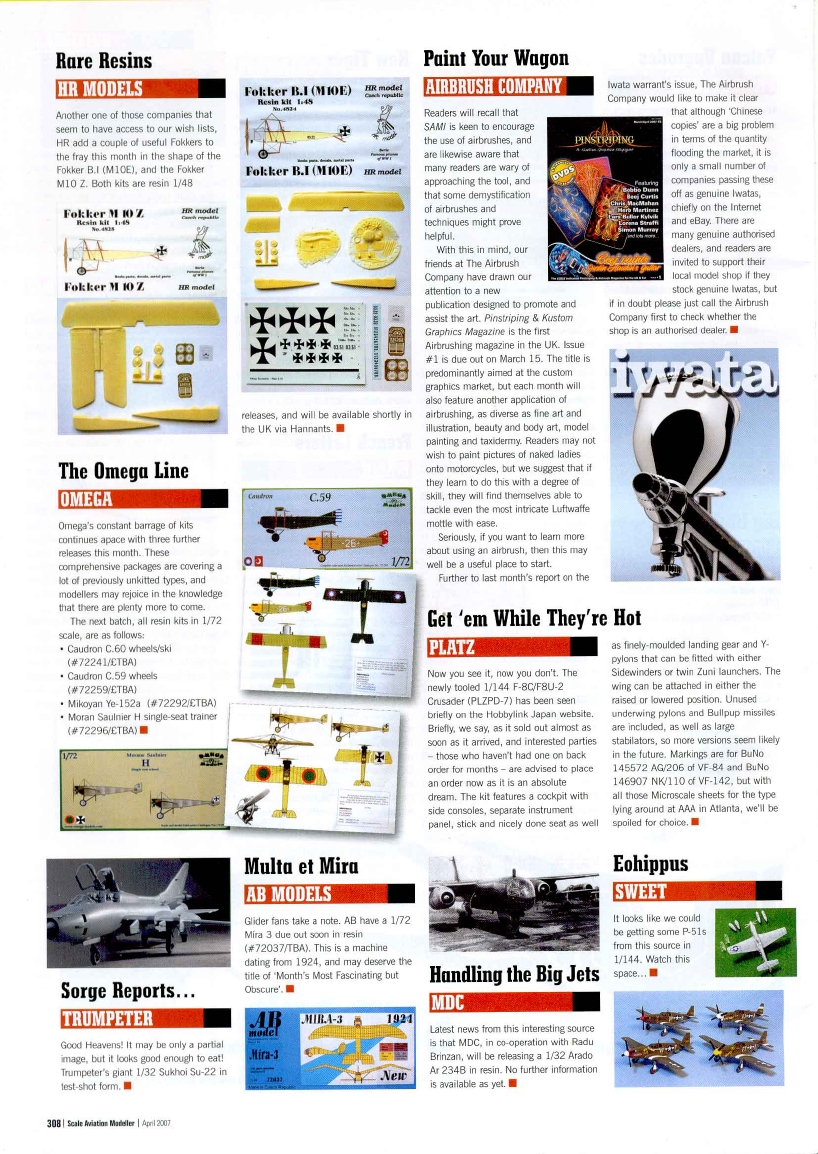 Scale Aviation Modeller International 2007-04